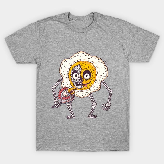 Scary Sunny Side Up T-Shirt by hex